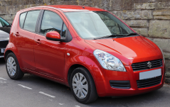 Loketní opěrka Suzuki SPLASH- Armster 2, černá, eko-kůže