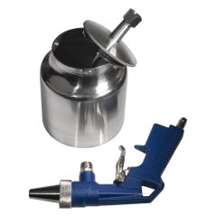 Pieskovacia pištoľ , kovová nádrž 1 l + tryska TA1344