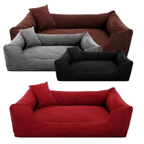 Hundebett 130x100cm Burgundy Honey XXL