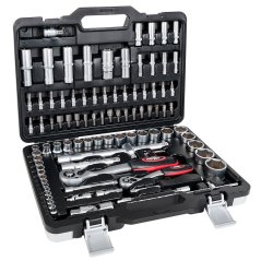 Set nasadnih ključeva + nastavci - 94 dijela - u koferu 75245