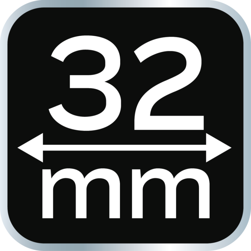 Sekáč 32 mm, CRV, 2-složková rukojeť 37-932