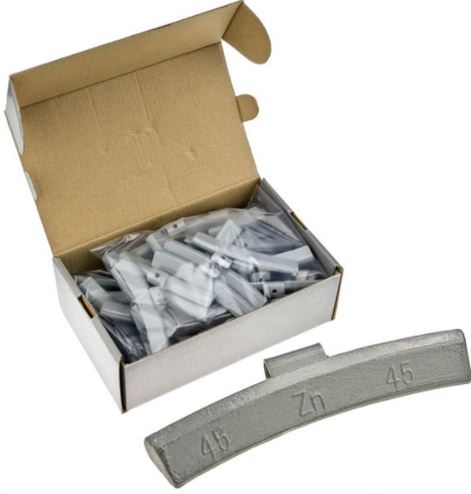 Gewindeschneidgewichte ZN für ALU-Scheiben 45g/ 50St.