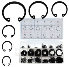 Vnitřní pojistné kroužky SEGERA E-CLIP 300 ks třídič TA1403