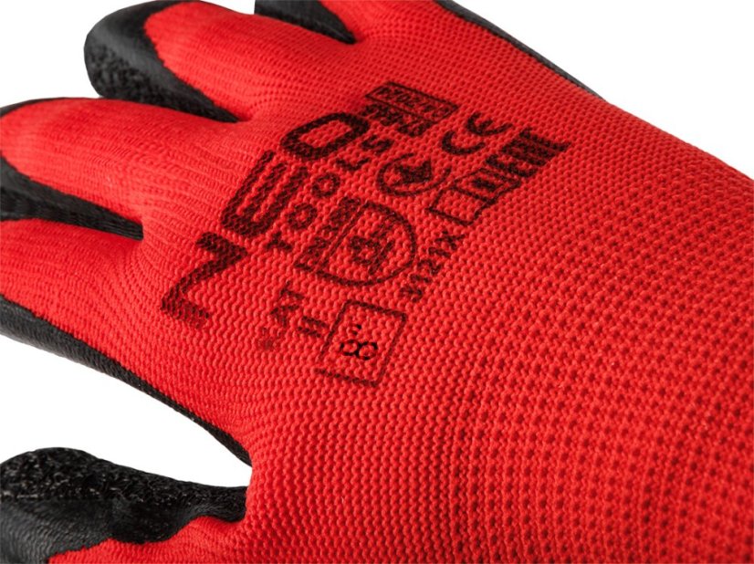 Arbeitshandschuhe, Polyester mit Latexbeschichtung (Krincle), 3121X, Größe 8 97-645-8