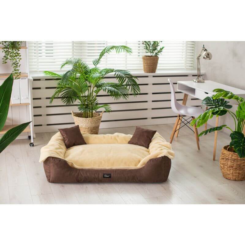 Pătuț pentru câini 130x100cm Brown Honey XXL