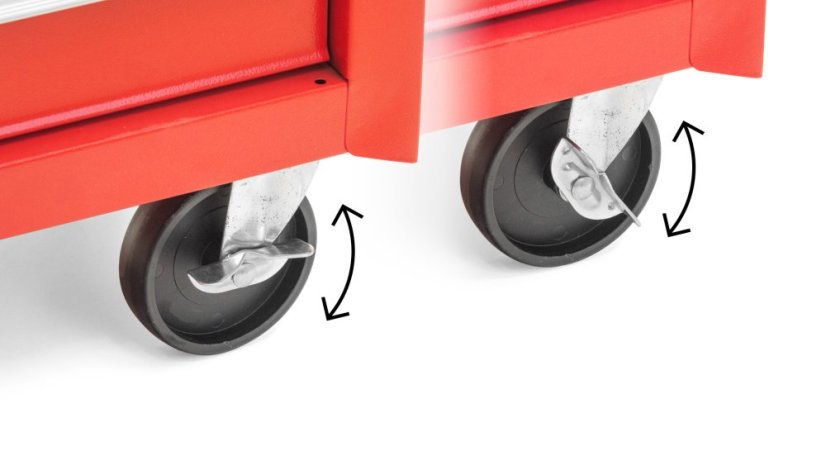 Radionička kolica Foxigy, 7 ladica, bez alata