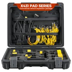 Aktualizační software + kabely na 24V nákladní auta ke LAUNCH X431 PAD VII, X431 PRO 5, PRO3 V+ Elite