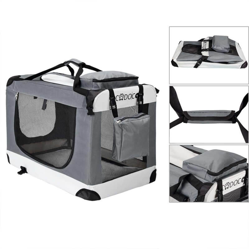 Tragetasche 82 x 59 x 59 cm Grey - XL