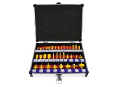 Formholzfräser-Set 35 Stk. PROFI G01202