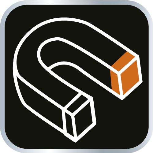 Aluminium-Wasserwaage mit Griff, 3 Wasserwaagen, Magnet, gefräste Messfläche, 80 cm 71-113