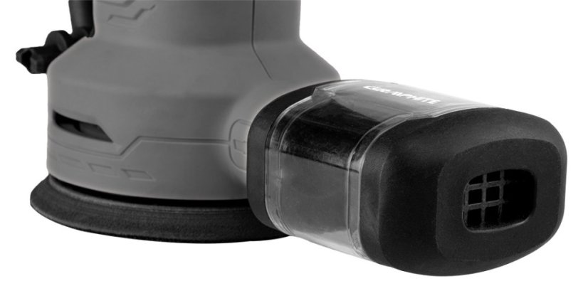 Excentrikus köszörű 450 W, 125/150 mm tárcsa, tok 59G349