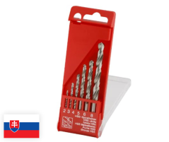 Sada vrtákov QDM-20 HSS-G 6 ks