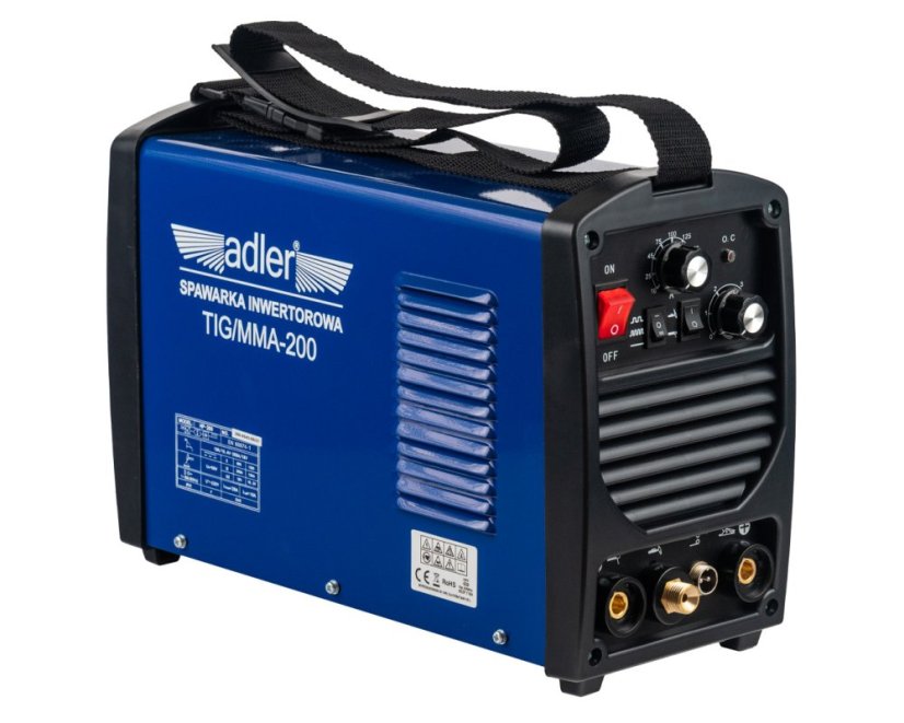 Aparat za zavarivanje Adler TIG-MMA-200A + LIDER-380S kaciga