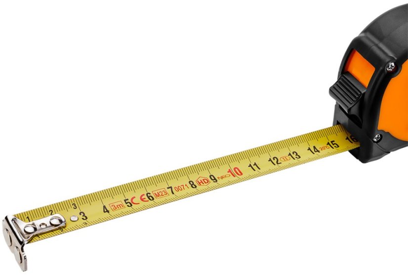 Valjani čelični metar 3 m x 19 mm, magnet 67-113-1