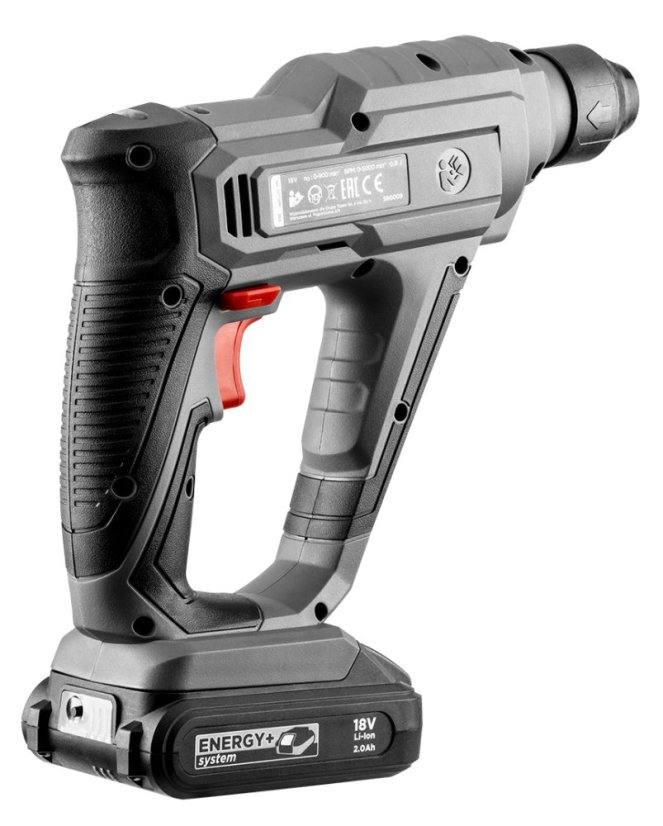 Akku-Bohrhammer SDS+ Energy+ 18V, Li-Ion/0,8 J, ohne Batterie 58G009