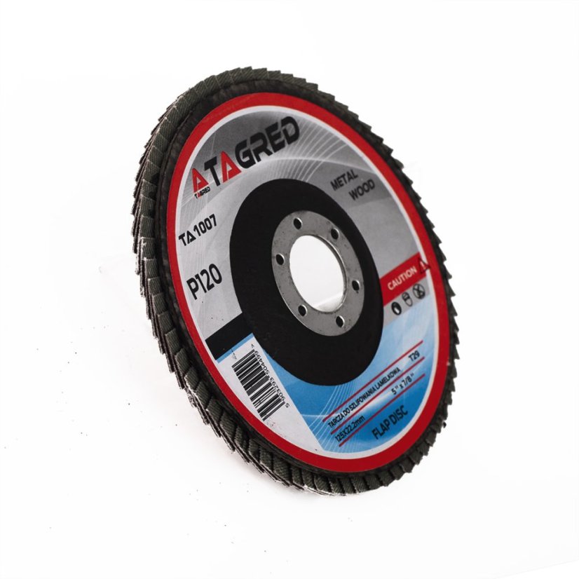 Lamelni disk 125 mm/22,23 mm brusni P120 TA1007