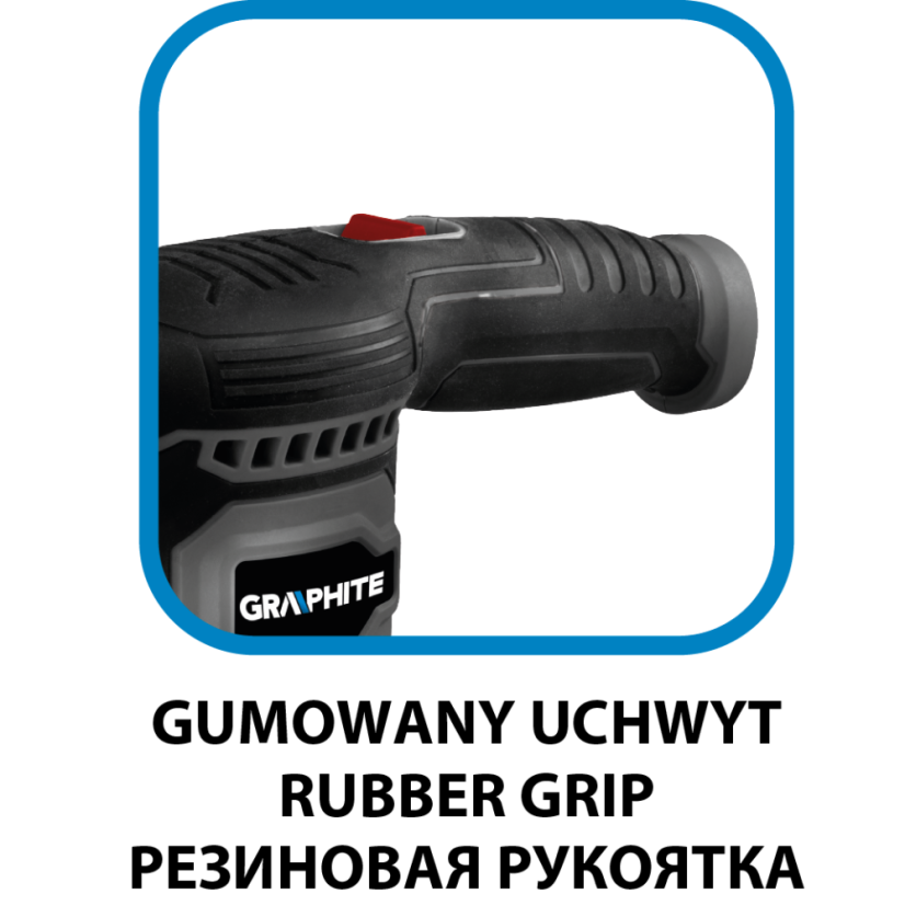 Orbitális csiszoló 260W, lapát 90 x 187 mm 59G326