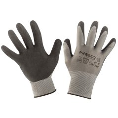 Munkakesztyű, latexbevonatú poliészter (hab), 3141X, 9-es méret 97-617-9
