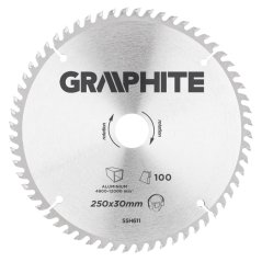 List pile, sinter karbid, 250 x 30 mm, 100 zuba, ALU 55H611