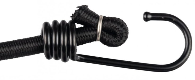 Elastischer Gummiband mit Metallhaken, 120cm