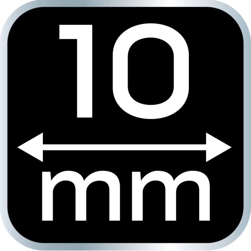 Sekáč 10 mm, CRV, dřevěná rukojeť 37-810