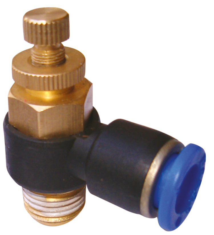 Pneumatikus csatlakozó auto, szeleppel, nse típus 1/4" 6mm