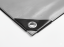 Abdeckplane, silber, 8 x 12 m, 260 g/m²