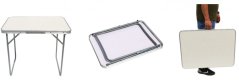 Campingtisch 70x50cm Weiß