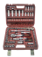 Profesionalni set nasadnih ključev, 108 kosov (1/2″ in 1/4″) – Cr‑V jeklo, v trpežnem kovčku
