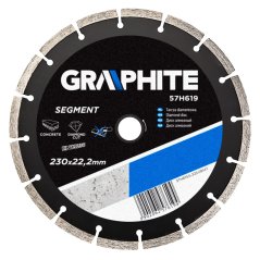 Dijamantni disk, 230 22,2 mm, segmentiran 57H619
