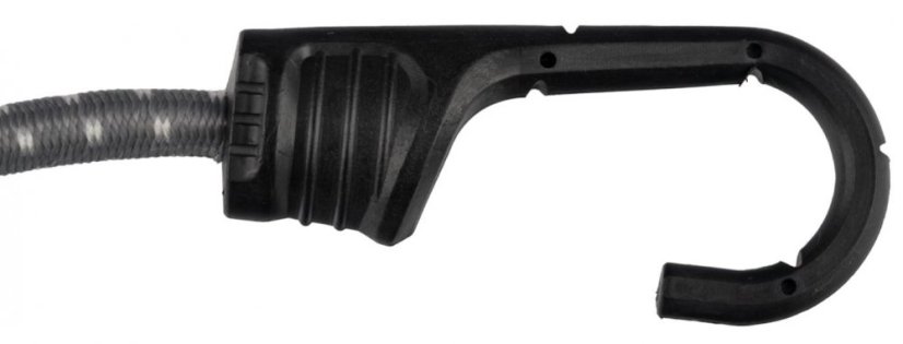 Elastischer Gummizug mit Metall-Kunststoff-Haken, 40cm, 2 Stück