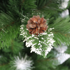 Vánoční stromek Borovice 120cm s šiškami Luxury Diamond