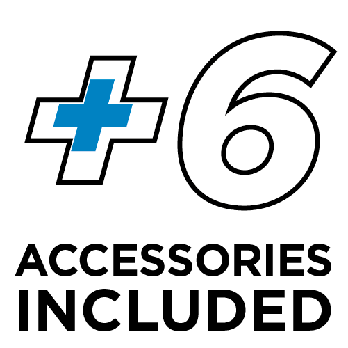 Gipszcsiszoló 710W, 215 mm, kerek és háromszögletű láb, fáklya 59G264