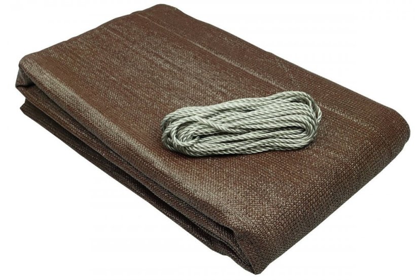 Erkély paraván 0,8x5m 95% Balcone Brown