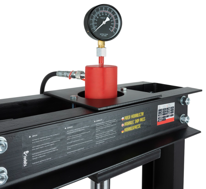 Hydraulikpresse 30T - Pumpe mit zwei Geschwindigkeiten REDATS H-380