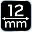 Sekáč 12 mm, CRV, dřevěná rukojeť 37-812