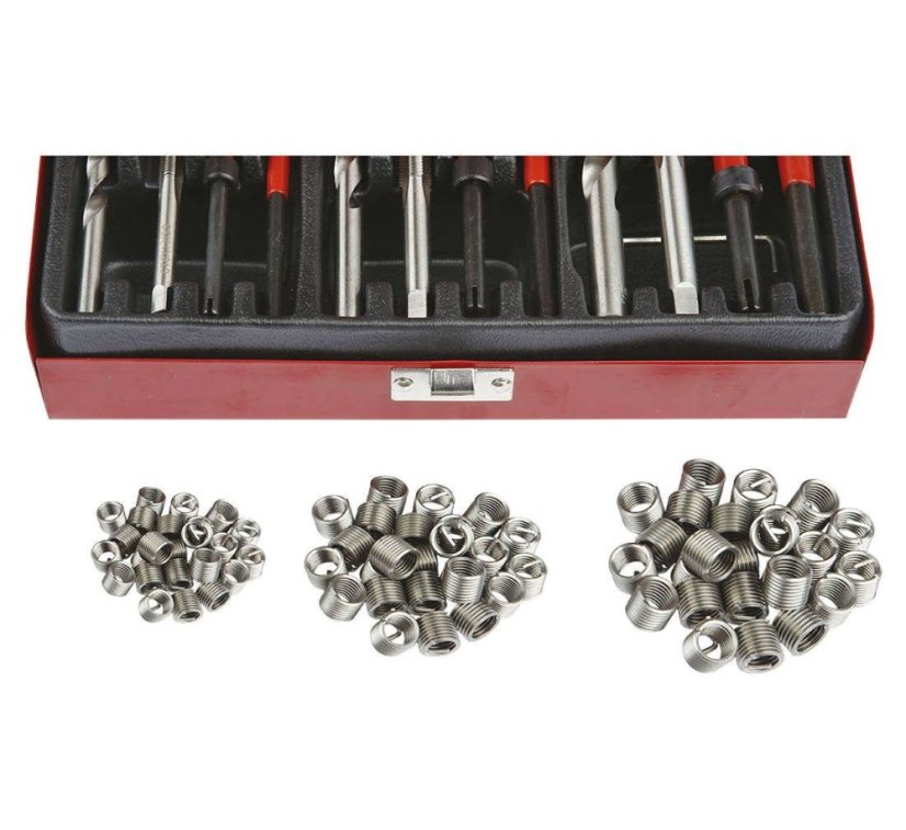 Gewindereparaturset M6, M8, M10 88 Stk.