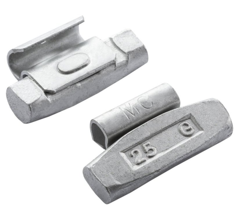 Gewichte aus Gewindestahl - FE ALU - 25G/ 100Stk
