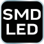 Akkumulátoros műhelylámpa 2x350 lm SMD 99-047