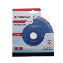 PROFI LONG LIFE diamantni rezilni disk za kamen, kamnito posodo, ploščice, keramiko 125 mm TA1023 Pro