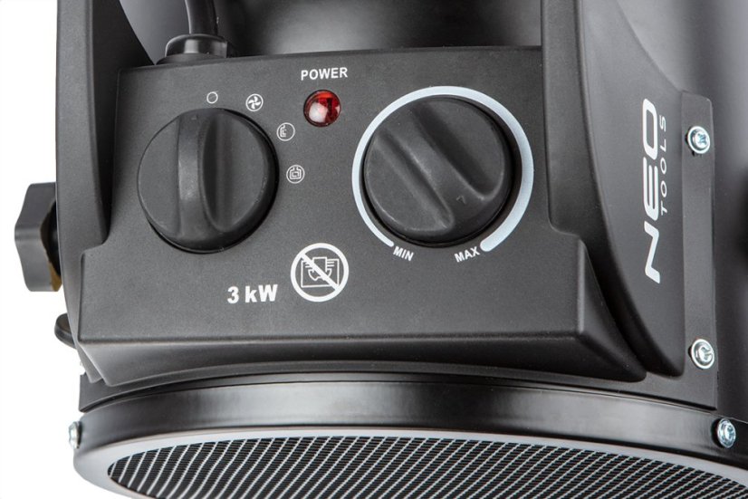 PTC 3kW kerámia elektromos fűtőtest 90-063