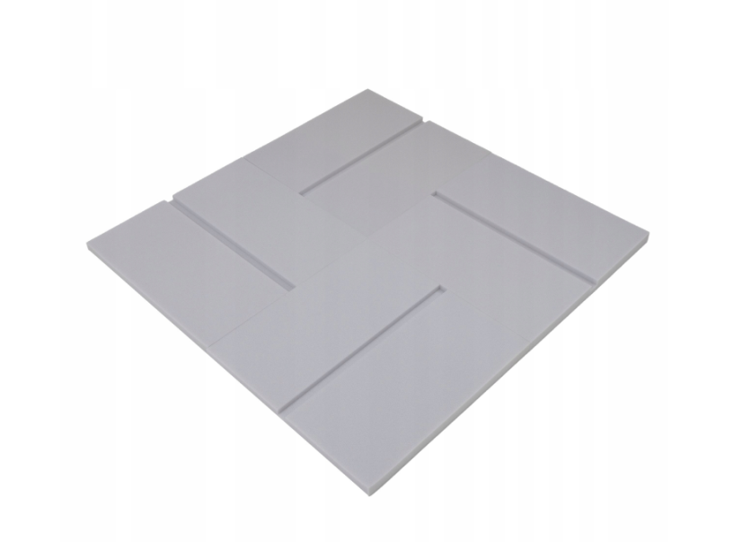 Akustični panel pravokutnici 50x50 cm, debljina 3 cm, svijetlosivi