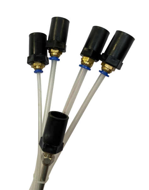 Ölablass mit 80L Tank mit Trichter