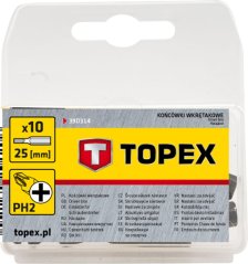 Bit PH2 x 25 mm, 10 kom 39D314