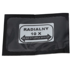 Radiális javítófolt, 62x83 mm