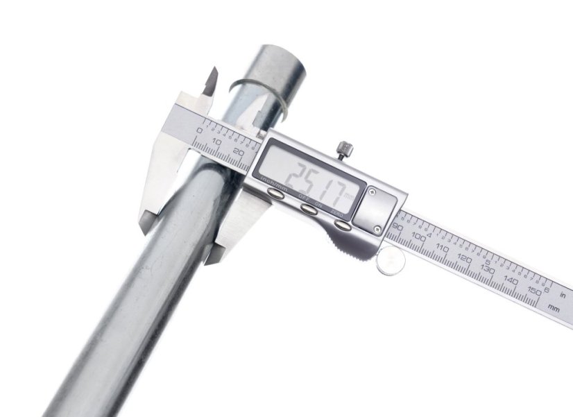 Elektronički mjerni uređaj od nehrđajućeg čelika, LCD zaslon 0-150 mm + kućište TA4100