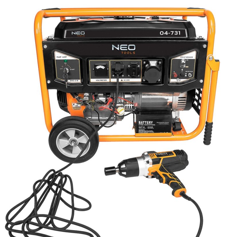 Agregat za struju 6000W - 6500W 04-731