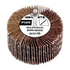 Laminiran disk 80 x 30 x 6 mm, P120 58T386