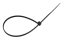 Kabelbinder EXTREME 2,5 × 150 mm, schwarz, 100 Stück. 01-622