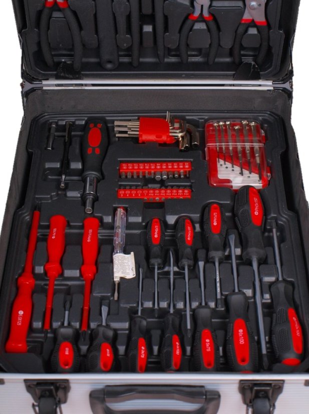 Koffer mit Werkzeug 187 Stk. G10855